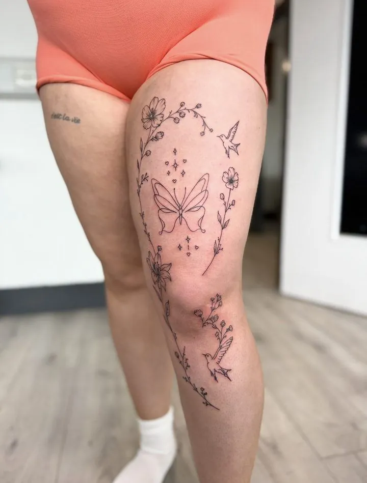 Wildflower thigh